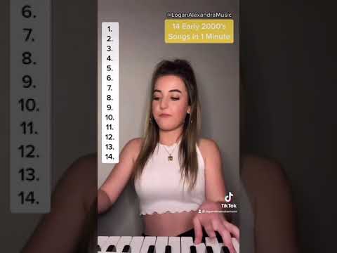 14 Songs from the 2000’s in 1 Minute