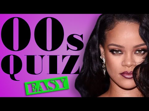 BIG HITS OF THE 00s |  MUSIC QUIZ  | Guess the song | Difficulty EASY