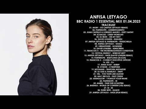 Anfisa Letyago (Italy) @ BBC Radio 1 Essential Mix 01.04.2023
