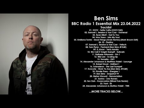 Ben Sims (UK) @ BBC Radio 1 Essential Mix 23.04.2022