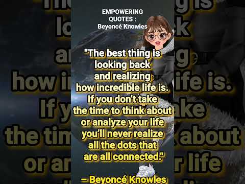 Beyoncé Knowles [EMPOWERING QUOTES] 😍🤩😘 #beyonceknowles #beyonce #beyhive #shorts