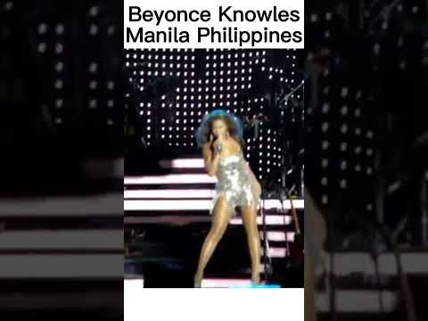 Beyonce Knowles | Live Concert  [Manila Philippines] #shorts #beyoncelive