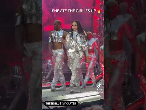 Blu Ivy Carter performance at Beyoncé concert #BlueIvy #BeyonceTour #Beyonce