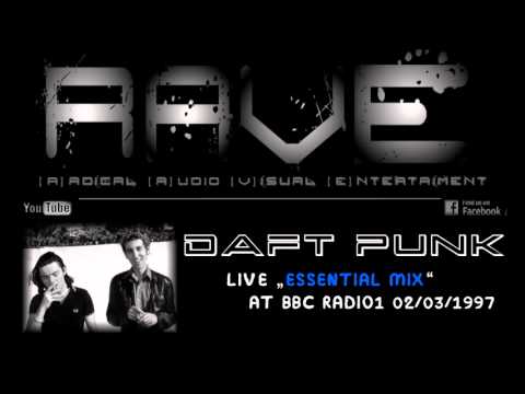 DAFT PUNK LIVE "ESSENTIAL MIX" @ BBC RADIO1 02/03/1997