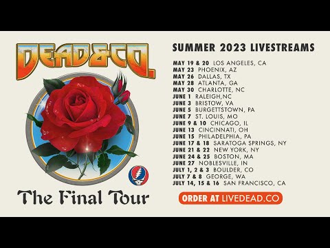 Dead & Company Live 6/21/23 New York, NY Set 2 Preview