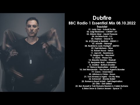 Dubfire (Iran) @ BBC Radio 1 Essential Mix 08.10.2022