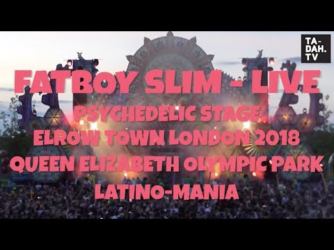 Fatboy Slim live – Elrow Town London 2018 | TA-DAH.TV