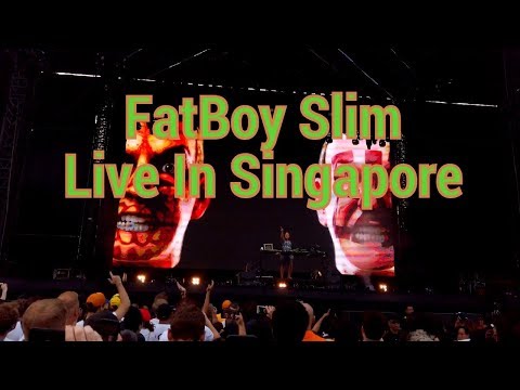 Fatboy Slim live in Singapore (4K)