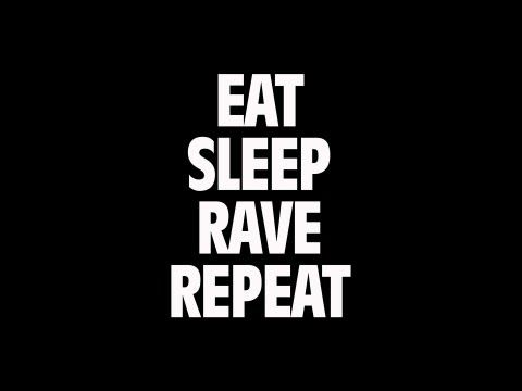 Fatboy Slim & Riva Starr Ft. Beardyman – Eat, Sleep, Rave, Repeat (Lyric Video)