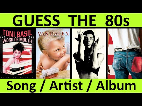 Guess The 80s SONG, ARTIST, ALBUM
