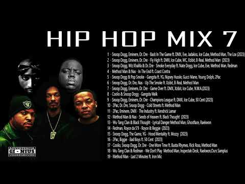 HIP HOP MIX 2023 – Snoop Dogg, Dr. Dre, Nas, 2Pac, Eminem, DMX , 50 Cent,  Ice Cube, WC, Xzibit