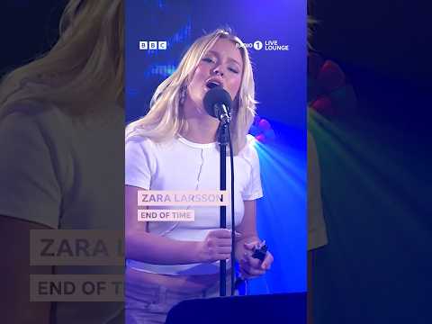 those vocals though 🤯 #zaralarsson #endoftime #livelounge #livemusic #radio1 #shorts