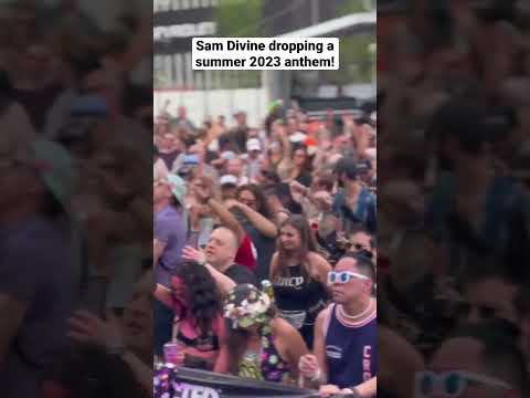 Sam Divine dropping ‘I Want You’ by Nic Fanciulli & Butch at Movement Detroit 💫✨