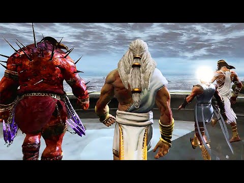 Kratos Vs Olympians Gods Scene – God Of War PS5