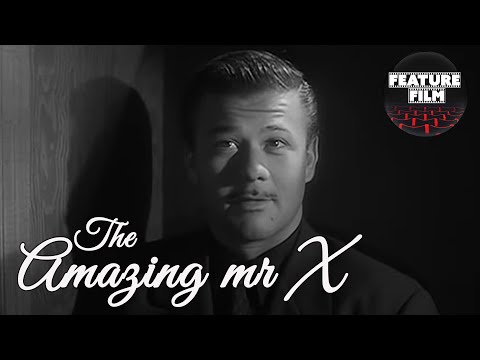 The Amazing Mr. X (1948) – Classic Film Noir Supernatural Thriller | Mystery Drama