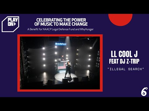 LL Cool J featuring DJ Z-Trip performs "Illegal Search" for Play On: A Benefit Concert