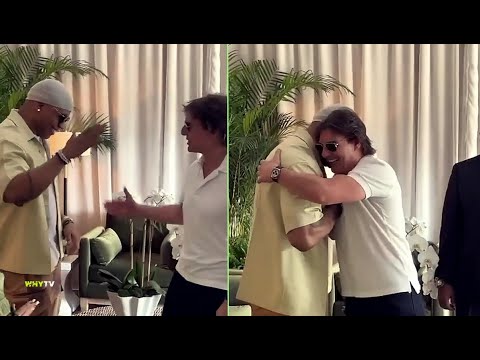 LL Cool J Meets Tom Cruise At Formula 1 Miami Grand Prix Second Race 'Goats Reunion'