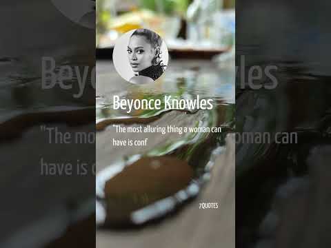 Most alluring thing | Beyonce Knowles