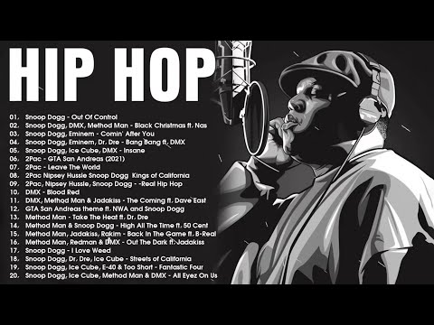 OLD SHOOL HIP HOP MIX   2Pac, Ice Cube, Snoop Dogg, 50 Cent, Dre, Notorious B I G , Lil Jon and more