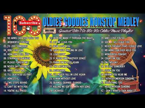 Oldies But Goodies Non Stop Medley 80s 90s Part 11 🎧 Lionel Richie, Michael Bolton, Bee Gees, Lobo