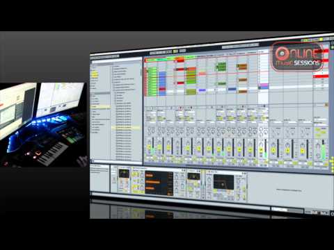 Psy Trance Live SET Session in Ableton Live , By Tripy