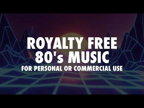 Royalty free 80s music