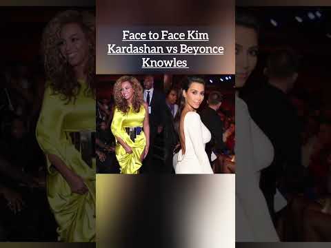 #shorts Kim Kardashan vs Beyonce Knowles #celebrity #kimkardashian #beyonce