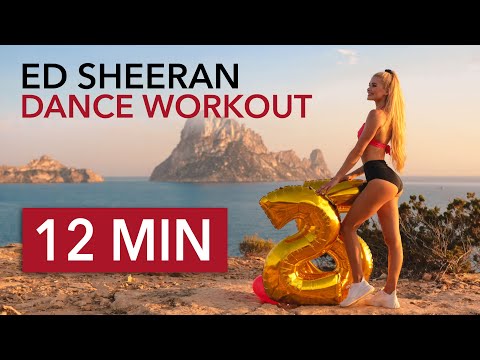 12 MIN ED SHEERAN DANCE WORKOUT – 25th Birthday Special / Happy Full Body Workout