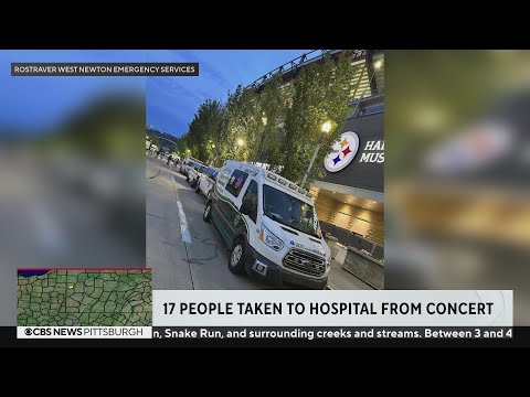 17 people taken to hospital during Ed Sheeran concert at Acrisure Stadium