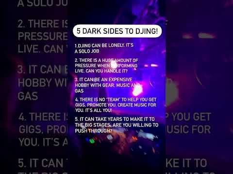 5 DARK SIDES TO DJING #shorts