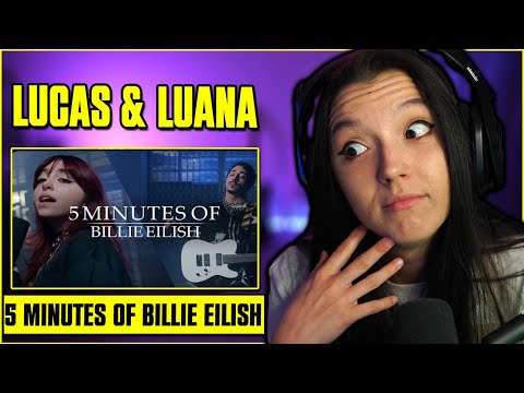 5 minutes of Billie Eilish feat. Luana – Lucas Vinícius ( Inutilismo ) | FIRST TIME REACTION
