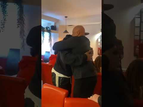 50 Cent & Dr. Dre Dap It Up At Birthday Dinner In London