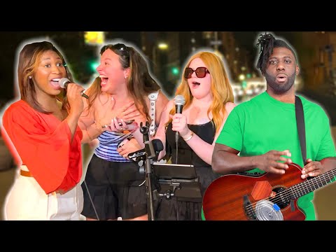 A Big Crowd Gathers  When She Sings Michael Jackson In Public
