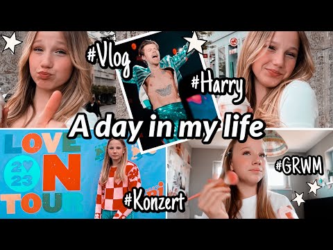 A DAY IN MY LIFE 🍄 HARRY STYLES KONZERT 🌈 MÜNCHEN VLOG | HEY ISI