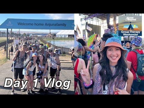 ABGT Weekender 2022 Day 1 Vlog 🌞 Venue tour, Fatum, Mat Zo, Above and Beyond, etc