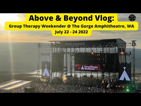 Above and Beyond Group Therapy Weekender Gorge Amphitheater 2022 VLOG