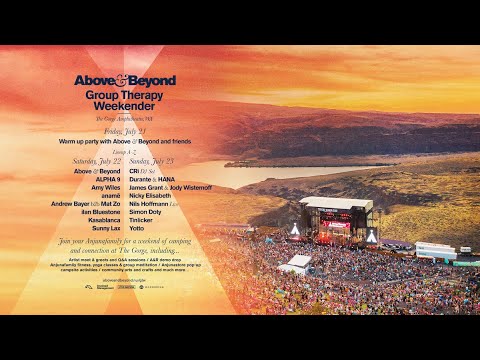 Above & Beyond: Group Therapy Weekender | 21, 22 & 23 July 2023