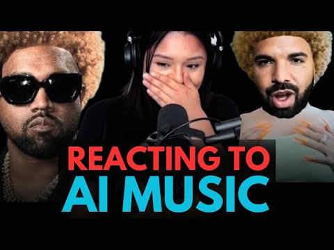 AI MUSIC REACTION! Drake, Kanye & Ariana Grande With @JenntacularVlogs   | Next-Gen Wave