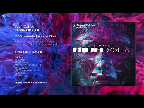 Aiyn Zahev Sounds – Diva Digital | Classic Trance Sounds for u-he Diva synthesizer