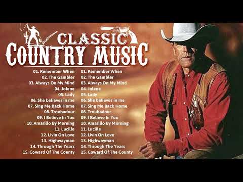 Alan Jackson, Kenny Rogers, Dolly Parton, George Strait ⭐ The Legend Country Songs Of All Time HQ178