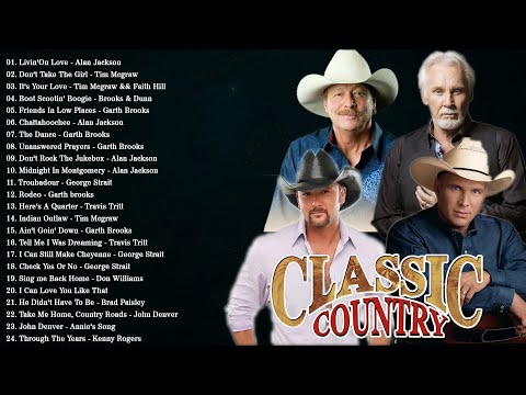 Alan Jackson, Tim Mcgraw, Garth Brooks – Country Music – Best Classic Country Songs Of 1990s