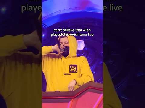 Alan Walker playing Levels by Avicii at Tomorrowland 2022