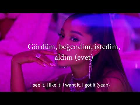 Ariana Grande 7 Rings Türkçe çeviri