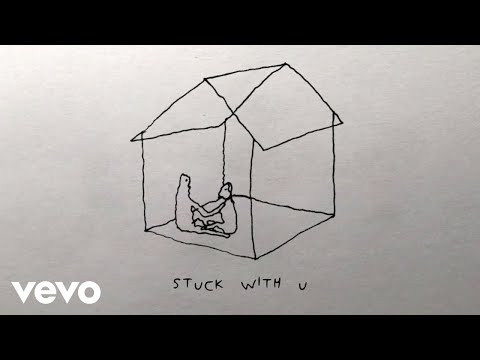 Ariana Grande, Justin Bieber – Stuck with U (Lyric Video)