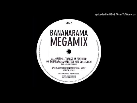 Bananarama – Bananarama Megamix [Ltd. Edition UK 12″ Promo]