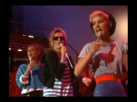 Bananarama – Cruel Summer – Live on TV Show American Bandstand – June 16th, 1984