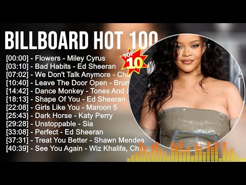 Billboard Hot 100 Songs 2023 ⭐ Harry Styles, Doja Cat, Ariana Grande, Ed Sheeran, Adele, Ava Max