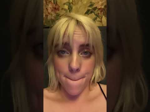 Billie Eilish causó furor en Instagram