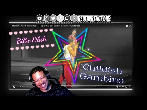 Billie Eilish & Childish Gambino Redbone Reaction
