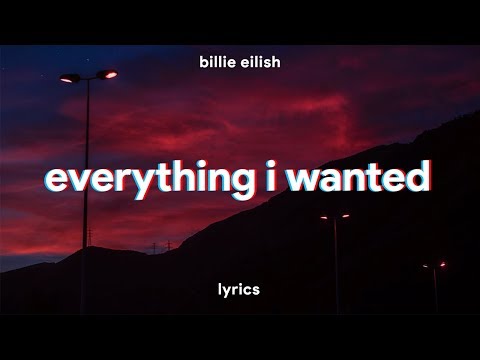 Billie Eilish – everything i wanted (Lyrics)